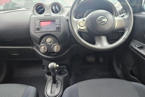 Nissan Micra ACENTA.. AUTOMATIC..SAT NAV.. 12 SERVICES.. LOW INSURANCE GROUP 7