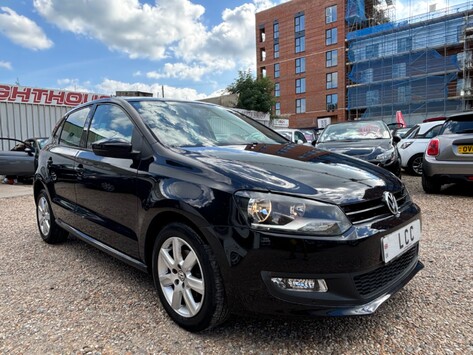 Volkswagen Polo 1.2 MATCH 60BHP..1 OWNER..9 SERVICES..AIR CON..IN BLACK..STUNNING EXAMPLE