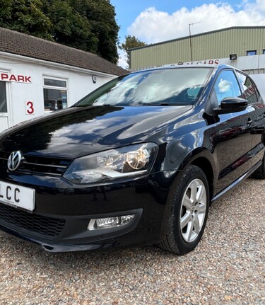 Volkswagen Polo 1.2 MATCH 60BHP..1 OWNER..9 SERVICES..AIR CON..IN BLACK..STUNNING EXAMPLE 3