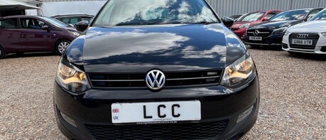 Volkswagen Polo 1.2 MATCH 60BHP..1 OWNER..9 SERVICES..AIR CON..IN BLACK..STUNNING EXAMPLE 1