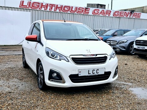 Peugeot 108 1.2 PURETECH ROLAND GARROS SOFT TOP 65MPG! 