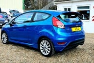 Ford Fiesta ZETEC S.. £ZERO ROAD TAX.. 8 SERVICES.. SAT NAV… STUNNING COLOUR 8