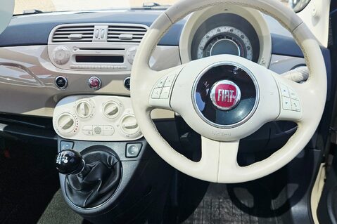 Fiat 500 1.2 LOUNGE.. 6 SERVICES.. LOOK JUST 42000 MILES..£35 TAX..AIR CON.. 11