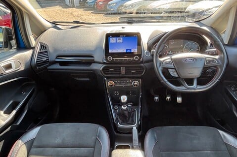 Ford Ecosport ST-LINE.. 5 SERVICES.. STUNNING COLOUR.. HALF LEATHER.. BLUETOOTH 10