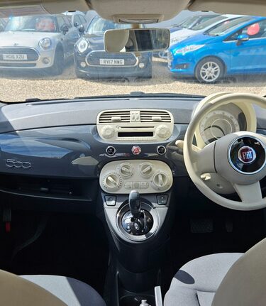 Fiat 500 COLOUR THERAPY DUALOGIC AUTOMATIC.. FULL SERVICE HISTORY..6 SERVICES 3
