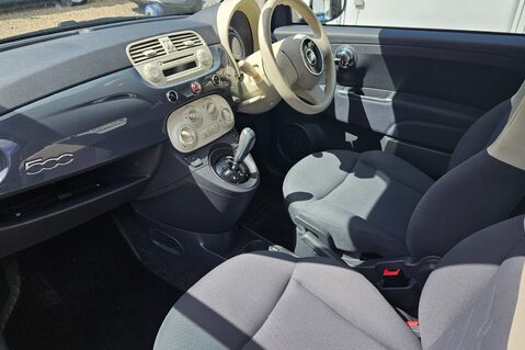 Fiat 500 COLOUR THERAPY DUALOGIC AUTOMATIC.. FULL SERVICE HISTORY..6 SERVICES 16