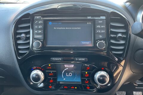 Nissan Juke ACENTA PREMIUM DCI… SAT NAV.. REVERSING CAMERA..AIR CON.VELOUR..£20 R/TAX 26
