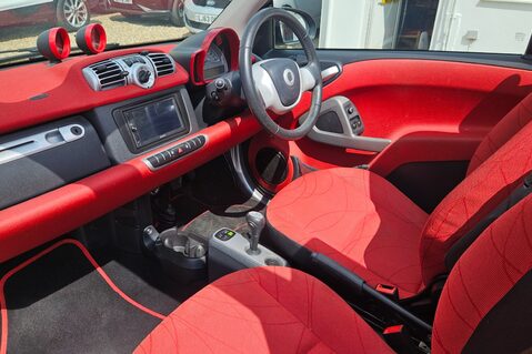 Smart Fortwo Cabrio PASSION MHD.. CONVERTIBLE.. 8 SERVICES ..£20 ROAD TAX.. BLUETOOTH.. A/C  16