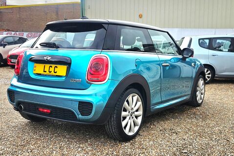 Mini Hatch COOPER 1.5 3 door LOOK! JUST 46000 MILES! SERVICE HISTORY! AQUA BLUE! 10