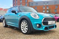 Mini Hatch COOPER 1.5 3 door LOOK! JUST 46000 MILES! SERVICE HISTORY! AQUA BLUE! 3