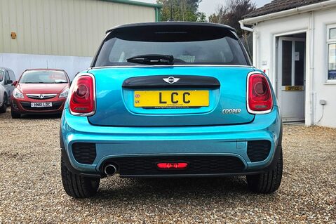 Mini Hatch COOPER 1.5 3 door LOOK! JUST 46000 MILES! SERVICE HISTORY! AQUA BLUE! 9