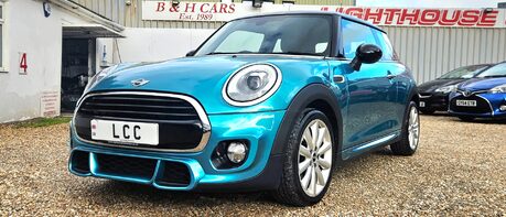 Mini Hatch COOPER 1.5 3 door LOOK! JUST 46000 MILES! SERVICE HISTORY! AQUA BLUE! 1