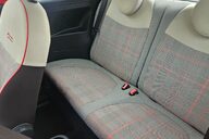 Fiat 500 1.2 LOUNGE LOOK! JUST 62000 MILES! 1 PREVIOUS KEEPER! GLASSROOF ,BLUETOOTH 16