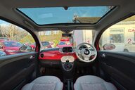 Fiat 500 1.2 LOUNGE LOOK! JUST 62000 MILES! 1 PREVIOUS KEEPER! GLASS ROOF ,BLUETOOTH 2