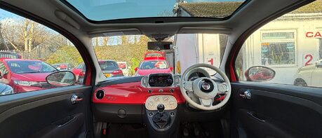 Fiat 500 1.2 LOUNGE LOOK! JUST 62000 MILES! 1 PREVIOUS KEEPER! GLASS ROOF ,BLUETOOTH 1