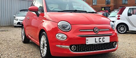 Fiat 500 1.2 LOUNGE LOOK! JUST 62000 MILES! 1 PREVIOUS KEEPER! GLASSROOF ,BLUETOOTH 1