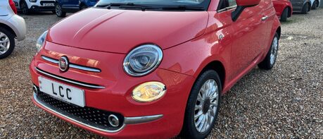Fiat 500 1.2 LOUNGE LOOK! JUST 62000 MILES! 1 PREVIOUS KEEPER! GLASS ROOF ,BLUETOOTH 1