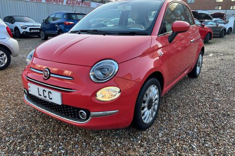 Fiat 500 1.2 LOUNGE LOOK! JUST 62000 MILES! 1 PREVIOUS KEEPER! GLASS ROOF ,BLUETOOTH 15