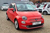 Fiat 500 1.2 LOUNGE LOOK! JUST 62000 MILES! 1 PREVIOUS KEEPER! GLASSROOF ,BLUETOOTH 1