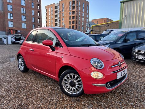 Fiat 500 1.2 LOUNGE LOOK! JUST 62000 MILES! 1 PREVIOUS KEEPER! GLASS ROOF ,BLUETOOTH