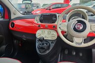Fiat 500 1.2 LOUNGE LOOK! JUST 62000 MILES! 1 PREVIOUS KEEPER! GLASSROOF ,BLUETOOTH 14