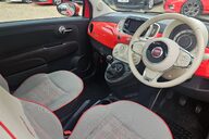 Fiat 500 1.2 LOUNGE LOOK! JUST 62000 MILES! 1 PREVIOUS KEEPER! GLASSROOF ,BLUETOOTH 11