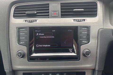 Volkswagen Golf MATCH TDI BLUEMOTION TECHNOLOGY LOOK! £20 TAX!DAB,BLUETOOTH 7