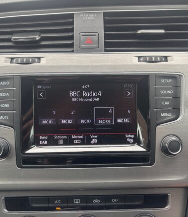 Volkswagen Golf MATCH TDI BLUEMOTION TECHNOLOGY LOOK! £20 TAX!DAB,BLUETOOTH 3