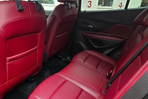 Vauxhall Mokka X ELITE NAV.. AUTOMATIC..1 PREVIOUS KEEPER..5 SERVICES..FULL RED LEATHER 12