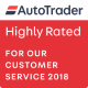 AutoTrader Highly Rated 2018
