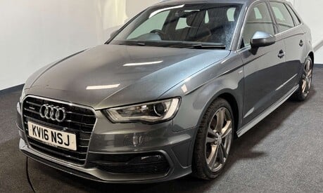 Audi A3 2.0 A3 Sportback S Line Nav TDI Quattro Semi-Auto 4WD 5dr