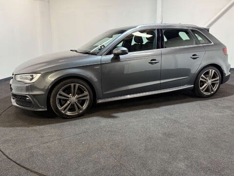 Audi A3 2.0 A3 Sportback S Line Nav TDI Quattro Semi-Auto 4WD 5dr 2