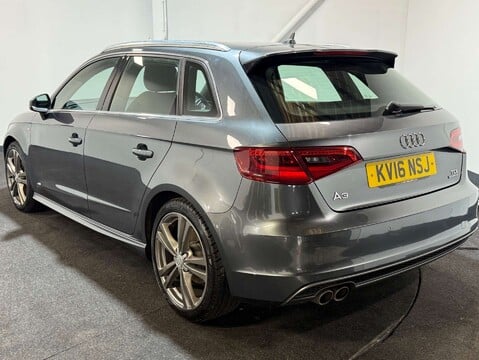 Audi A3 2.0 A3 Sportback S Line Nav TDI Quattro Semi-Auto 4WD 5dr 3