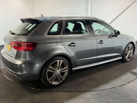 Audi A3 2.0 A3 Sportback S Line Nav TDI Quattro Semi-Auto 4WD 5dr 6