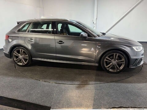 Audi A3 2.0 A3 Sportback S Line Nav TDI Quattro Semi-Auto 4WD 5dr 8