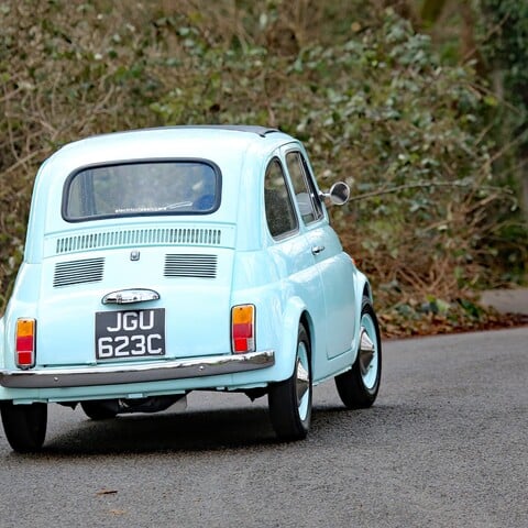 Fiat 500F Electric Conversion 