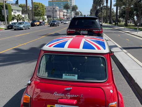 Mini Cooper in California