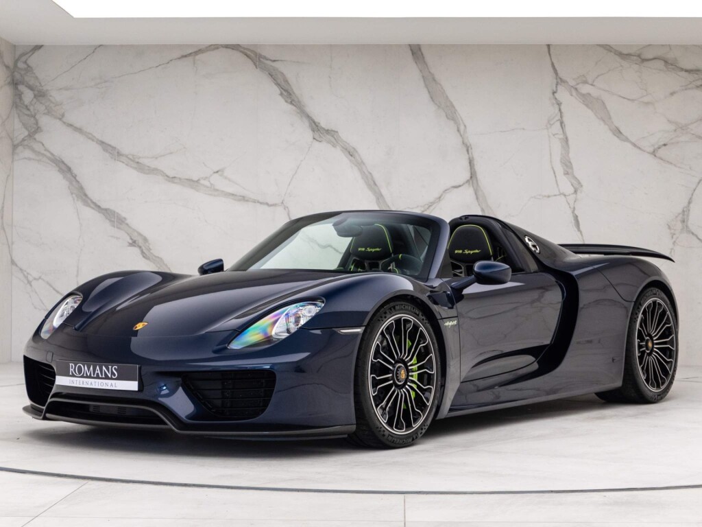 Used Porsche 918 Spyder for sale | BLUE