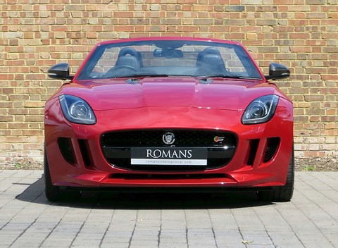 jaguar f type italian racing red