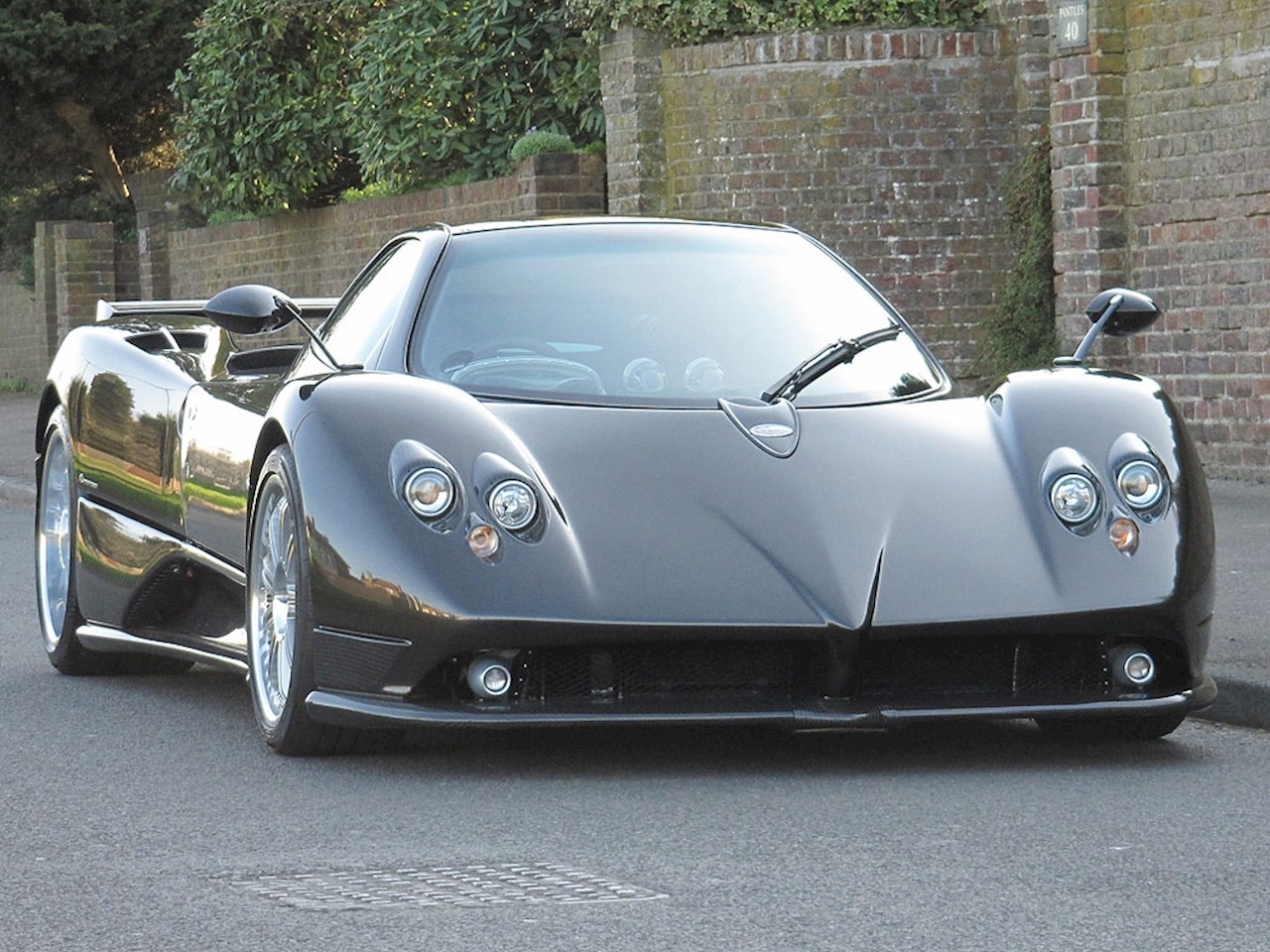 Used Pagani Zonda F Clubsport for sale Zonda Black