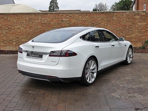 Used Silver 2014 Tesla Model S 4dr Sdn 60 kWh Battery for sale