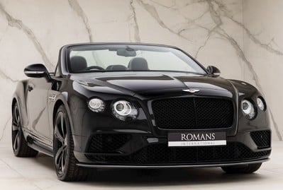 Bentley Continental GT V8 S Convertible Black Edition