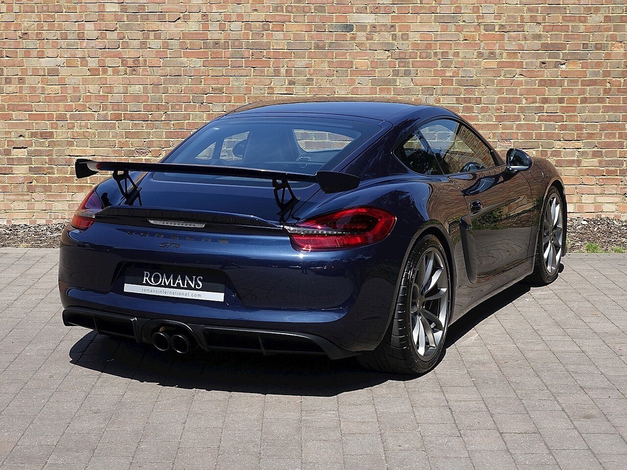 Used Porsche Cayman GT4 for sale | Dark Blue Metallic