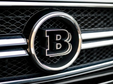 Front Grille Badge Emblem Brabus Style, Mercedes-Benz G-Class Configurator