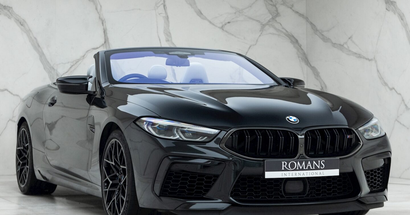 Used BMW M8 Competition Convertible for sale | Black Sapphire