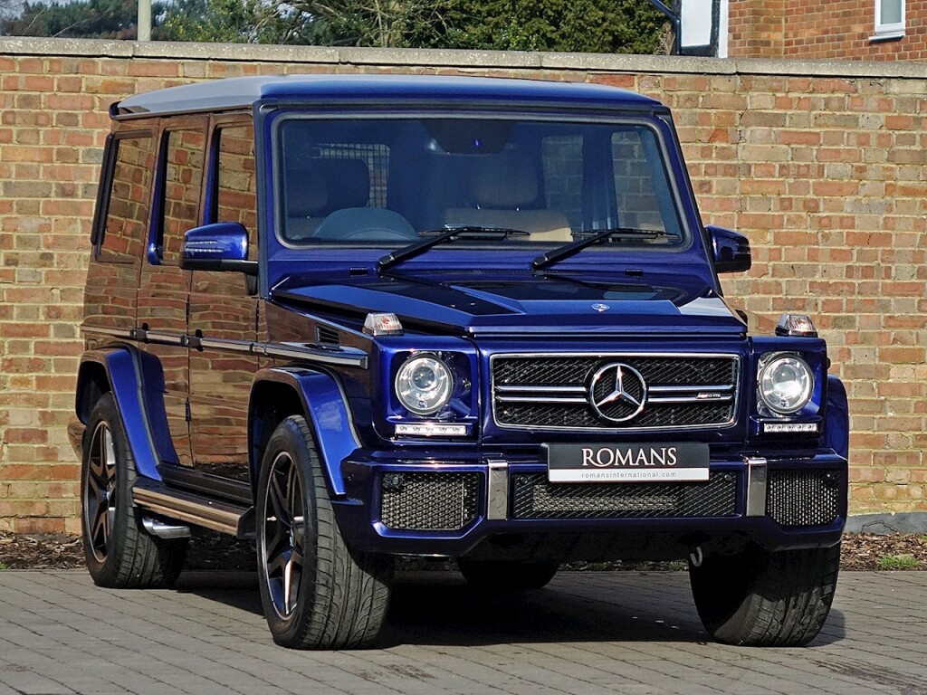 Used Mercedes-Benz G Series AMG for sale | Designo Mystic Blue