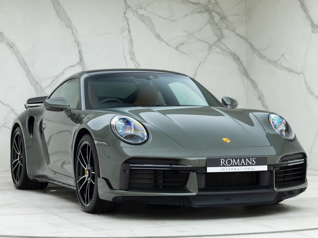 Used Porsche 911 (992) Turbo S for sale | Aventurine Green