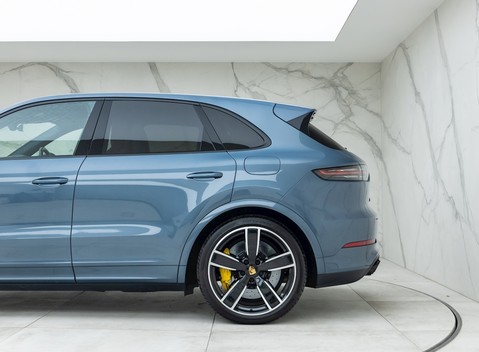 Baytree Cars Ltd on X: Starting the week off the right way with another  Porsche Cayenne Turbo arrival - This time finished in 'Biscay Blue'  Metallic & 22 Cayenne Sport Classics. Extras