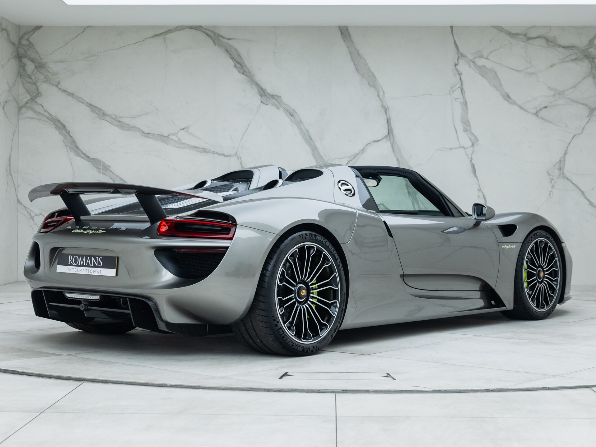 Used Porsche 918 Spyder for sale | Liquid Metal Silver