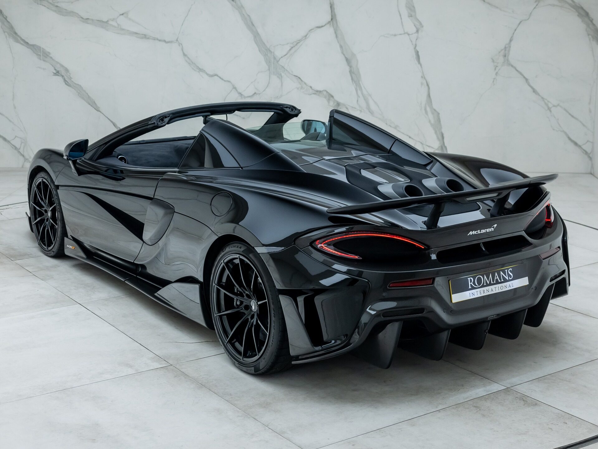 Used McLaren 600LT Spider for sale | Onyx Black